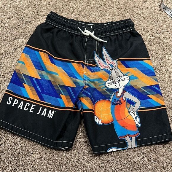 SPACE JAM!! Swim set! Great condition! Size medium top and small bottoms! - Picture 5 of 8